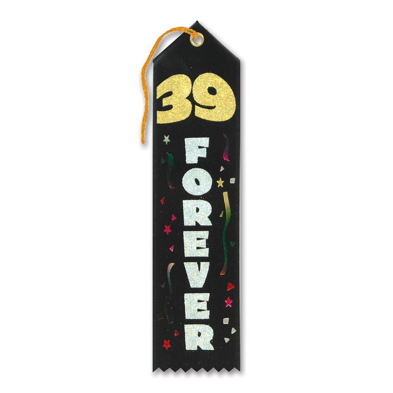 6 Pack Beistle 39 Forever Award Ribbon