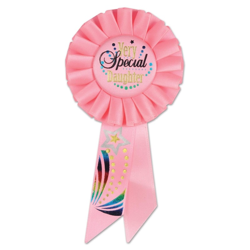 6 Pack Beistle Very Special Daughter Rosette