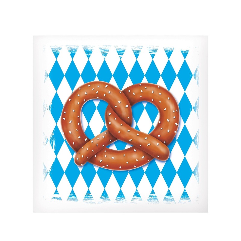600 Pack Beistle Oktoberfest Pretzel Bags