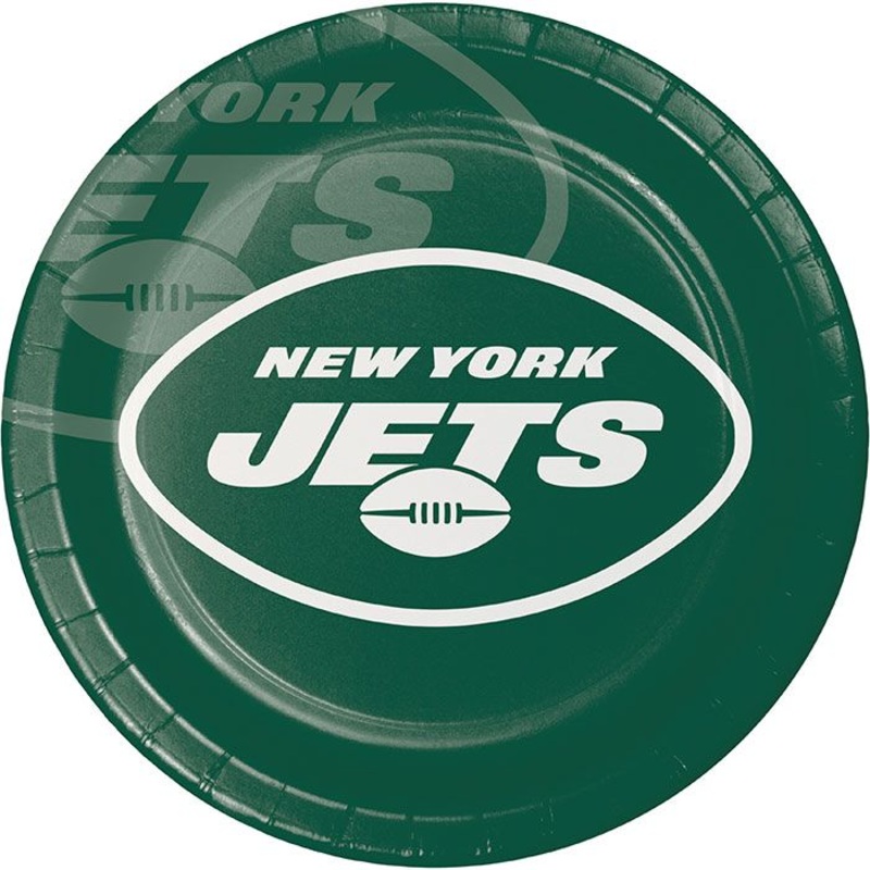 96 pc Bulk New York Jets Dinner Plates