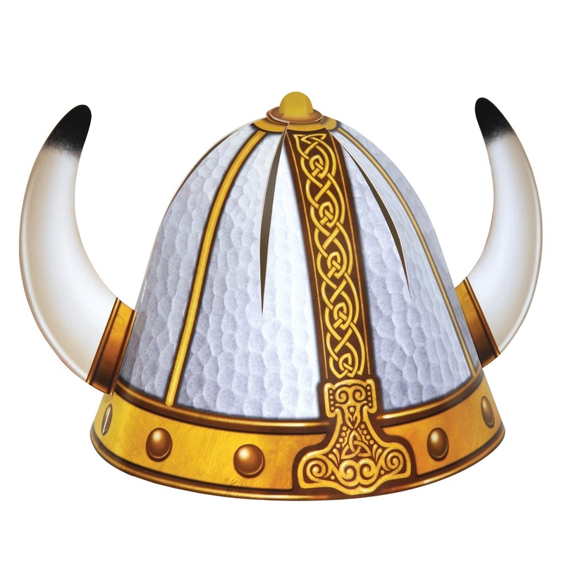 48 Pack Beistle Viking Helmets