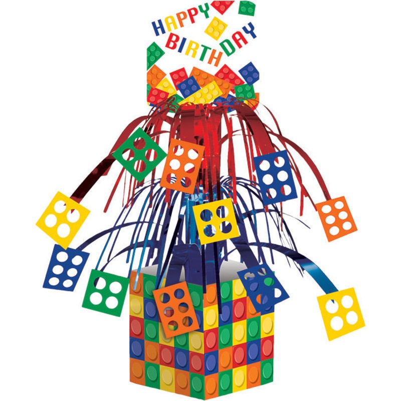 6 pc Bulk Block Party Centerpieces