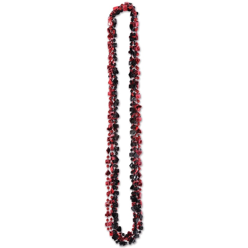 72 Pack Beistle Casino Party Bead Necklaces