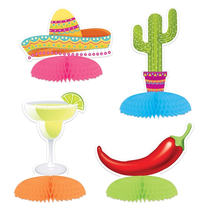 96 Pack Beistle Fiesta Mini Centerpieces