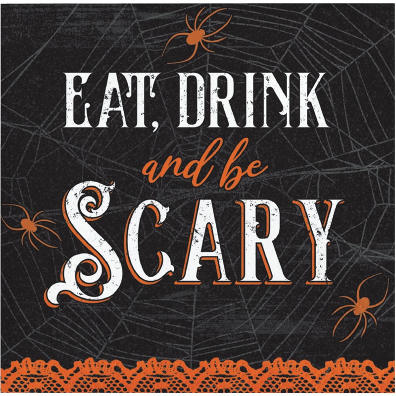Wicked Webs Beverage Napkins (16/Pkg)