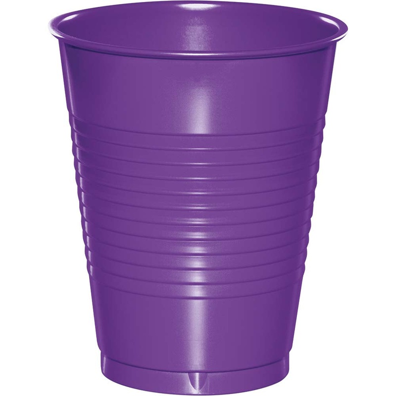 Amethyst Purple 16oz Plastic Cups 20ct