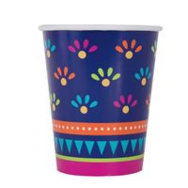 Boho Fiesta 9oz Cups 8ct