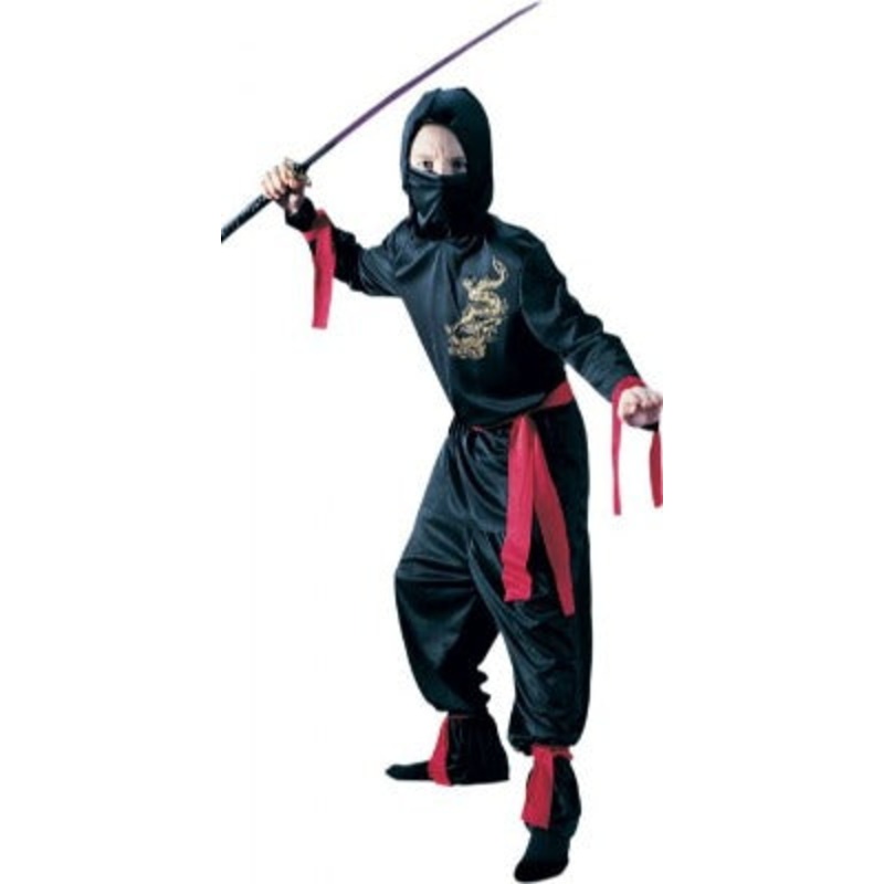 Child Black Ninja Costume #251