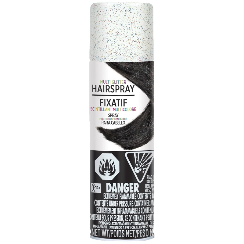 Hair Spray Multicolor Glitter