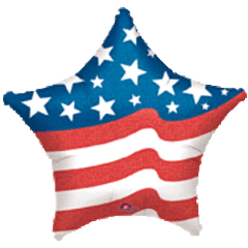 Patriotic Star Shape Balloon