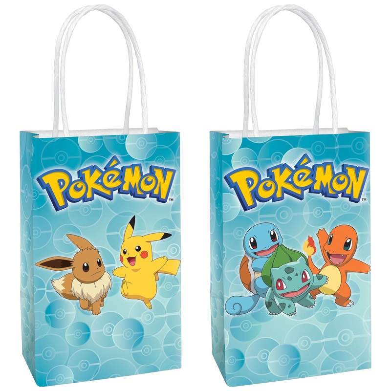 Pokemon Kraft Bags 8ct