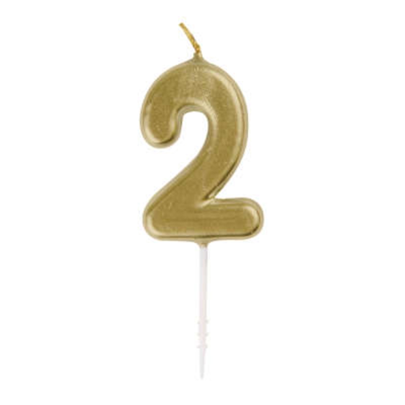 #2 Mini Gold Candle