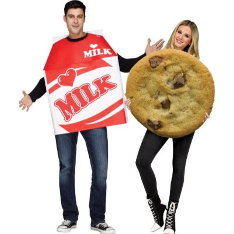 Adult Milk & Cookie Couples Costume #387