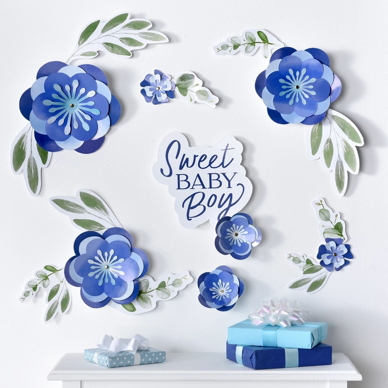 Baby in Bloom Backdrop