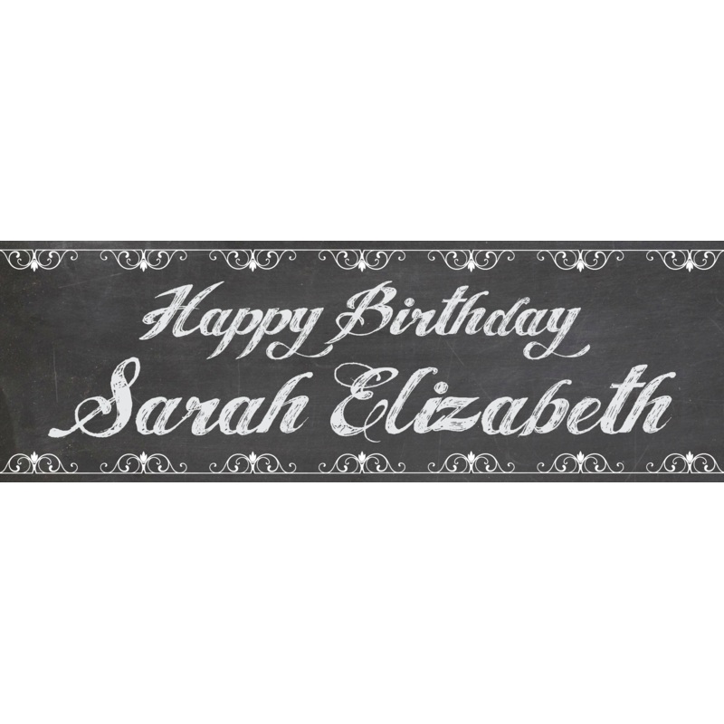 Chalkboard Banner
