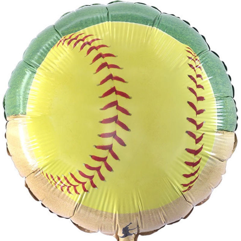Softball Foil Balloon