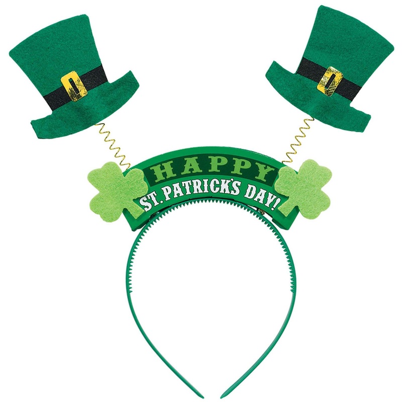 St. Patricks Top Hat Head Bopper