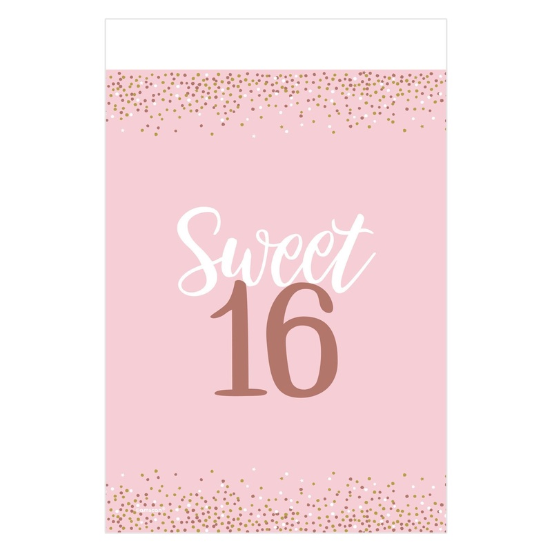 Sweet 16 Blush Table Cover