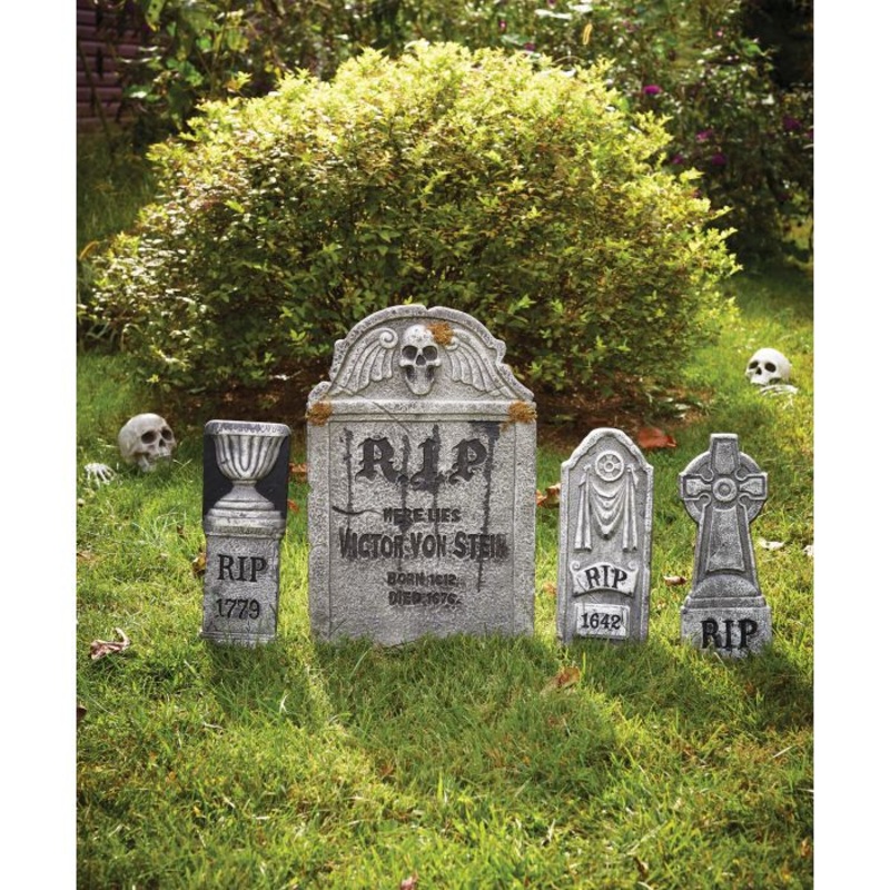 4 Piece Tombstone Set