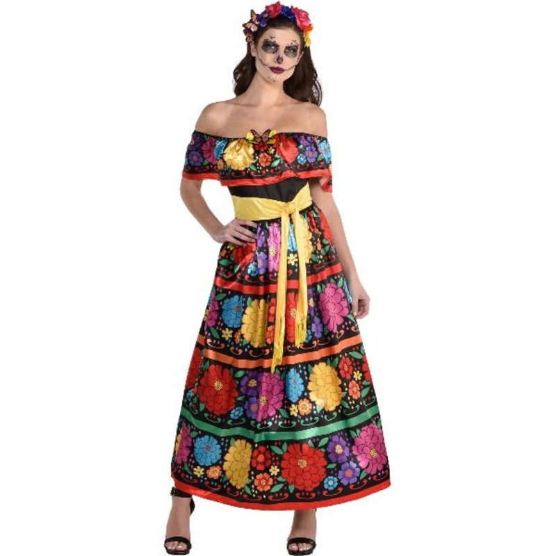 Adult Sugar Skull Beauty Costume #232