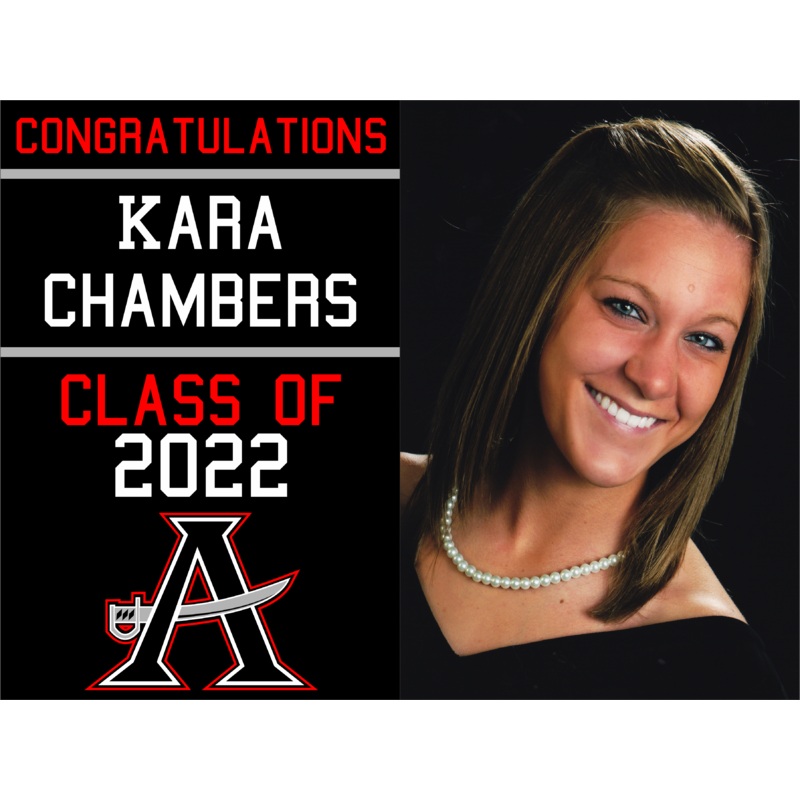 Allatoona High School Graduation Yard Sign 18" x 24"  GLS13