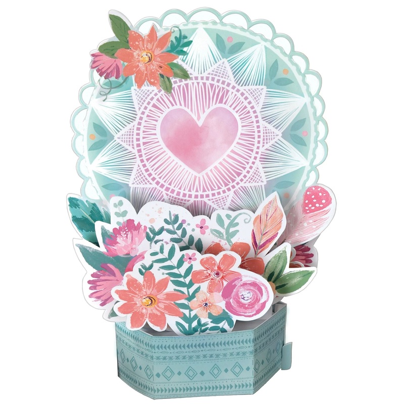 Boho Free Spirit Pop Up Centerpiece