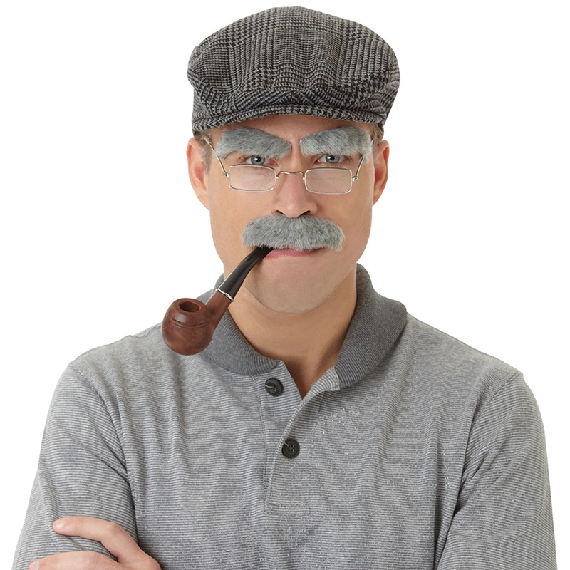Old Man Facial Hair Set