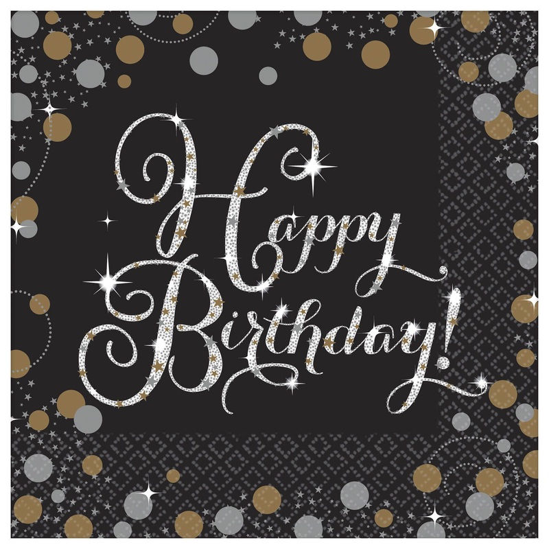 Sparkling Celebration Lunch Napkin