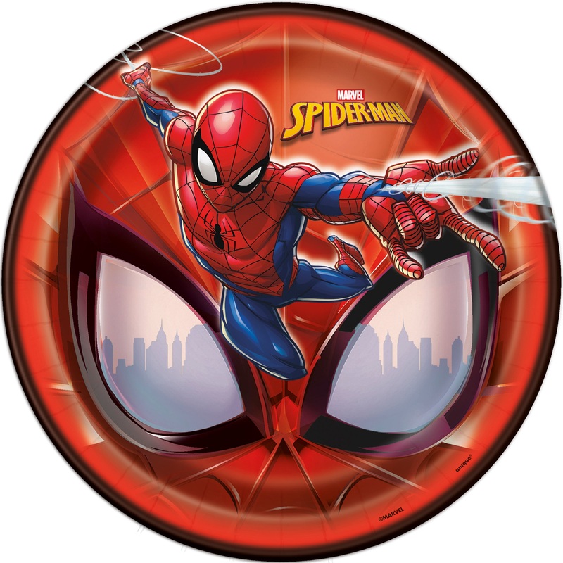 Spiderman Lunch Plates