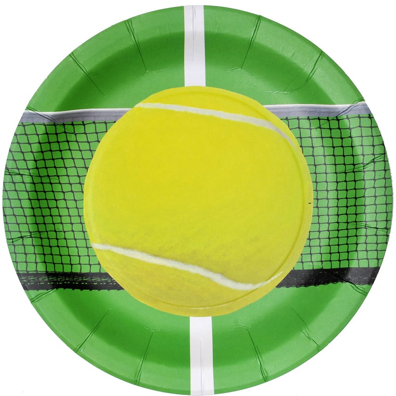 Tennis Lunch Plates 8ct