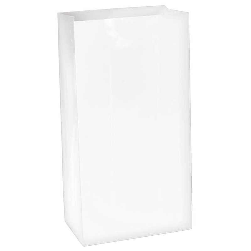 White Paper Bags 12ct