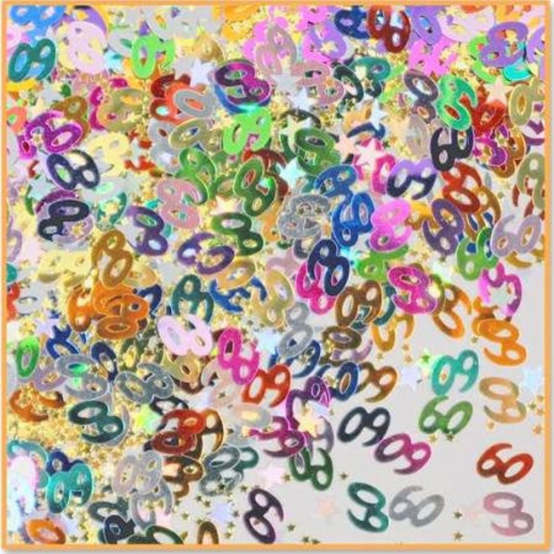60th Birthday Confetti
