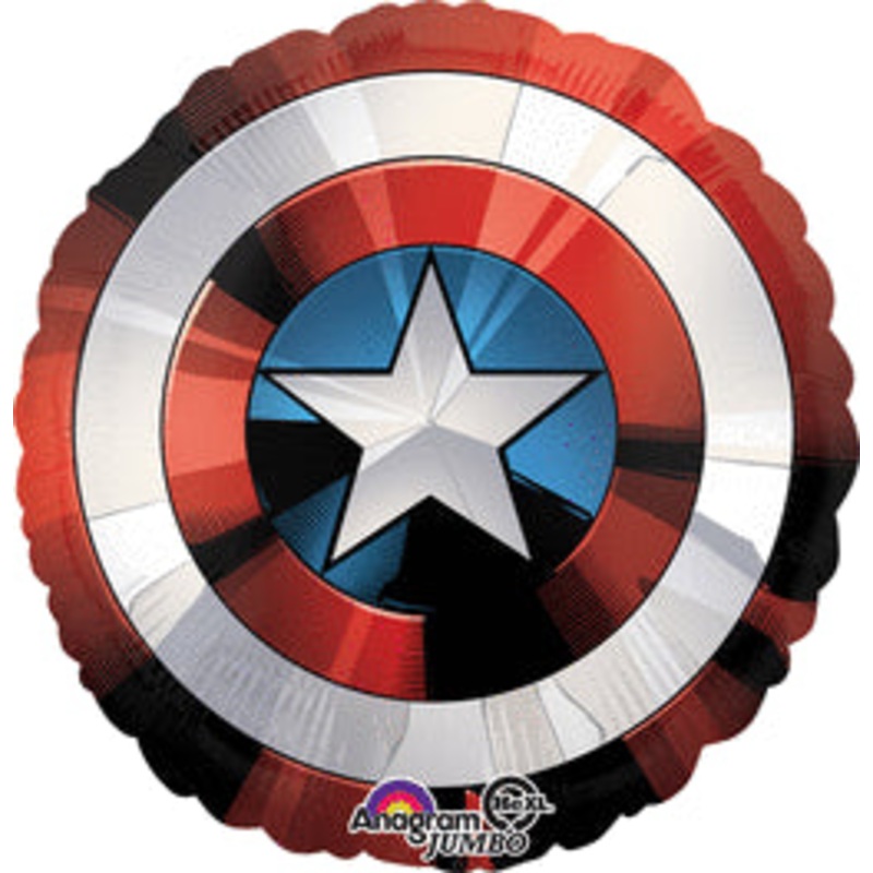 Avengers Captain America Shield Jumbo Balloon