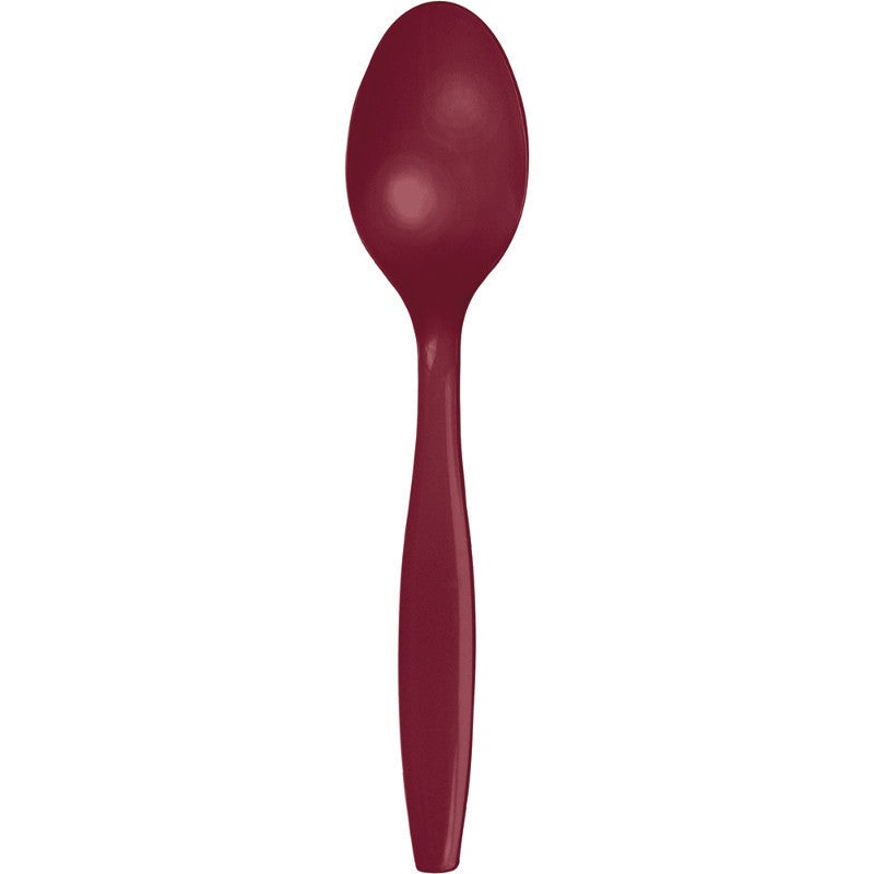 Berry Plastic Spoons 20ct