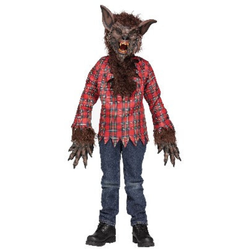 Child Werewolf Brown Size Large #091