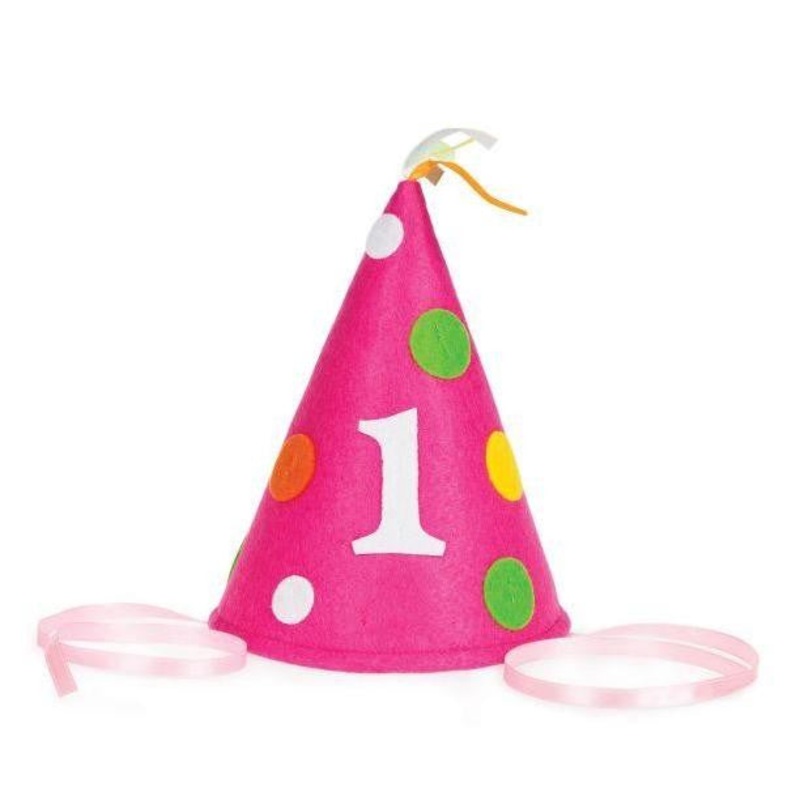 First Birthday Girl Felt Hat