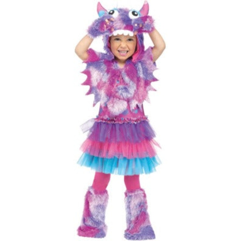 Toddler Polka Dot Monster Costume #017