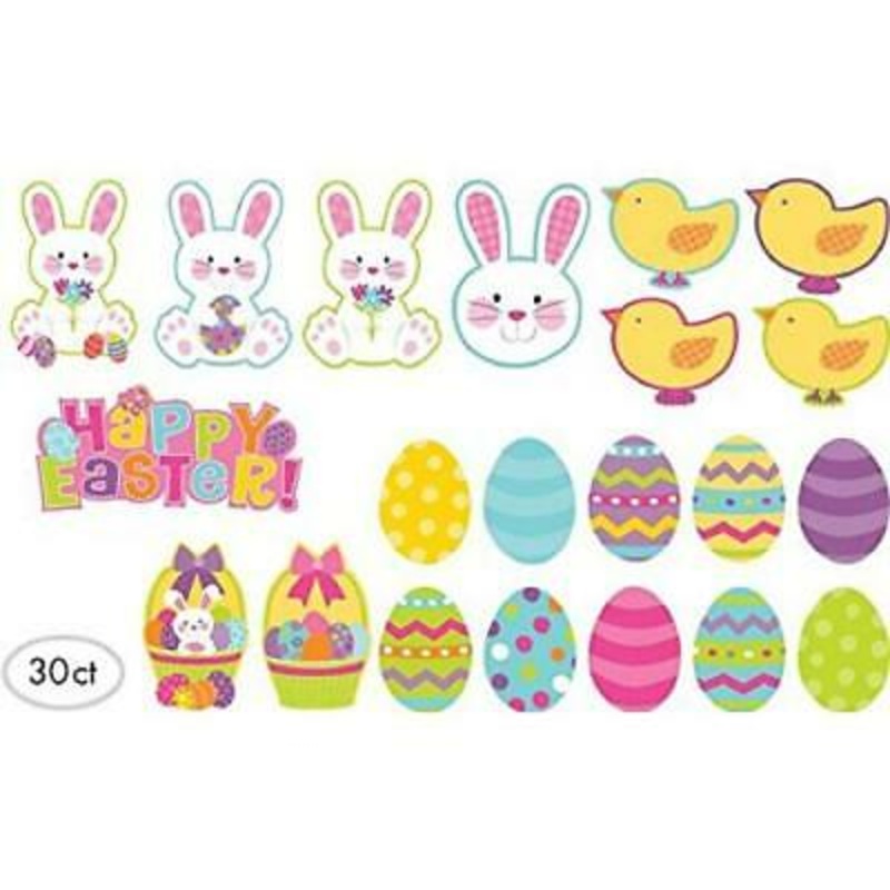 Value Pack Easter Cut Outs