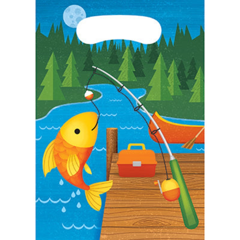 Camp Out Loot Bags 8ct