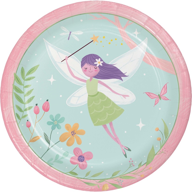 Fairy Forest Lunch Plates 8ct