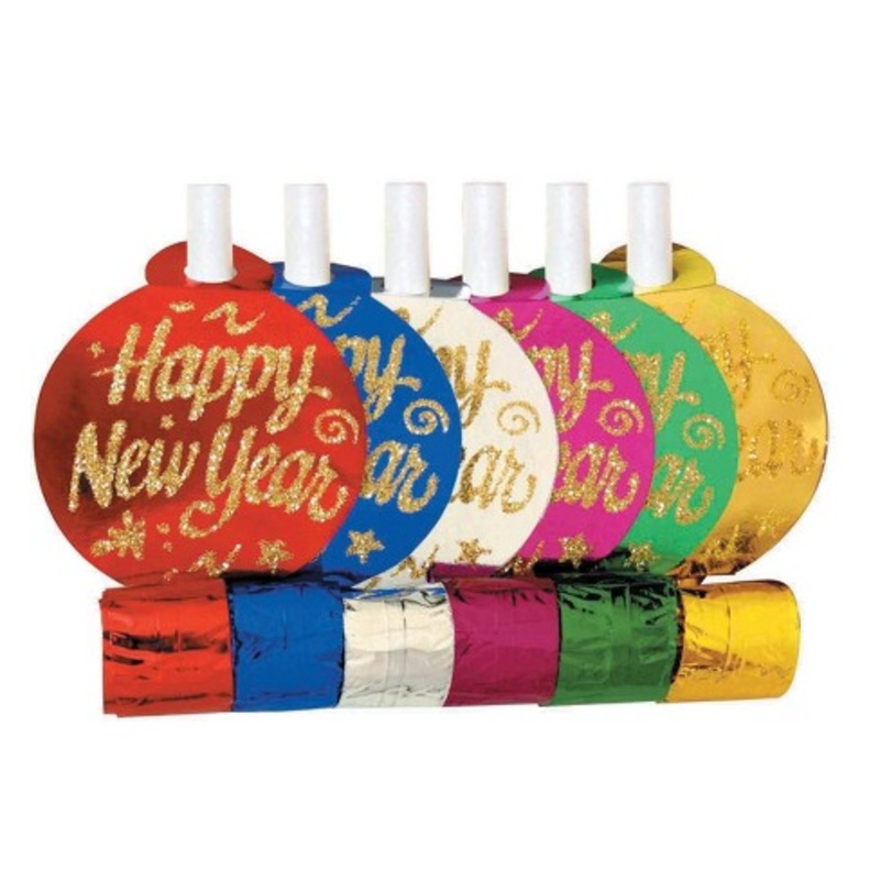 Happy New Year Jewel Tone Blow Outs