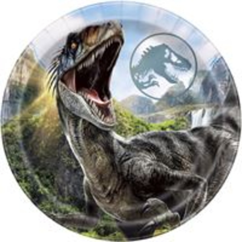 Jurassic World 4 Dessert Plates 8ct