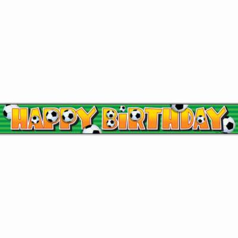 Soccer Foil Banner
