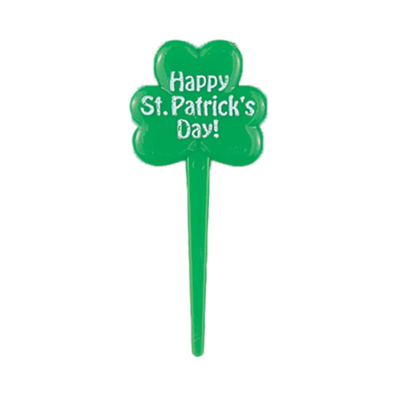 St. Patrick's Day Plastic Picks