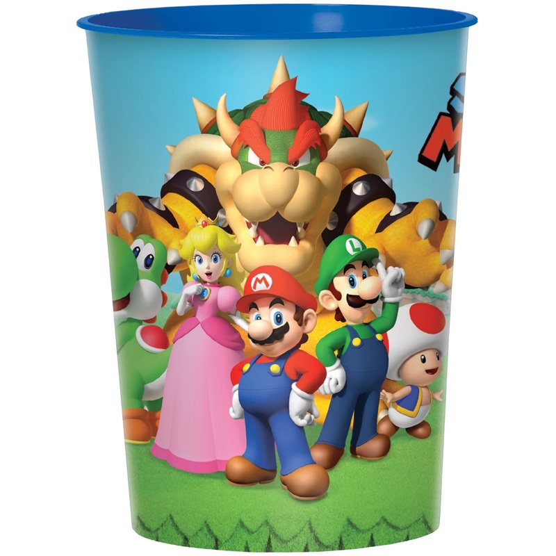 Super Mario 16oz Plastic Cup