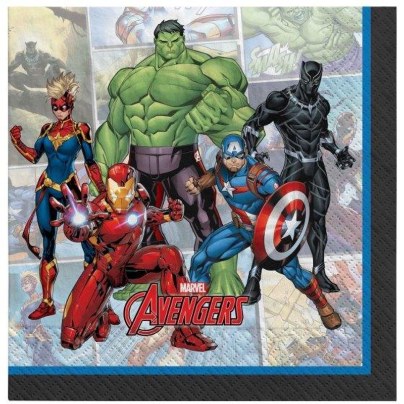 Avengers Powers Unite Lunch Napkins