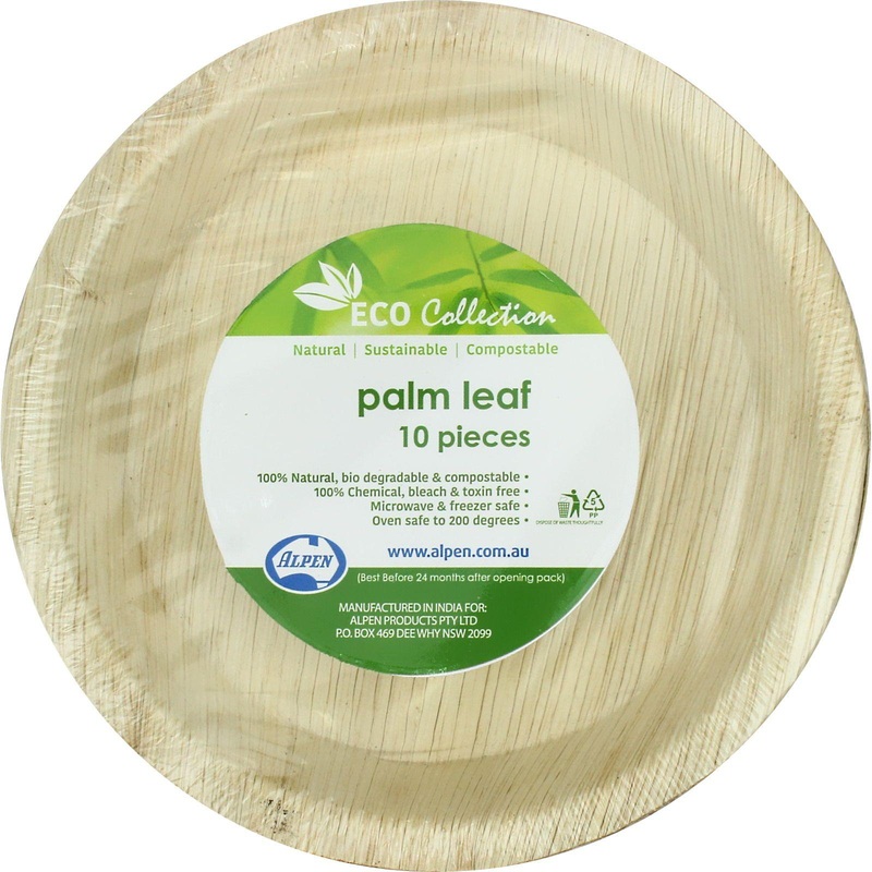 Eco-Friendly Palm Leaf Small Plates