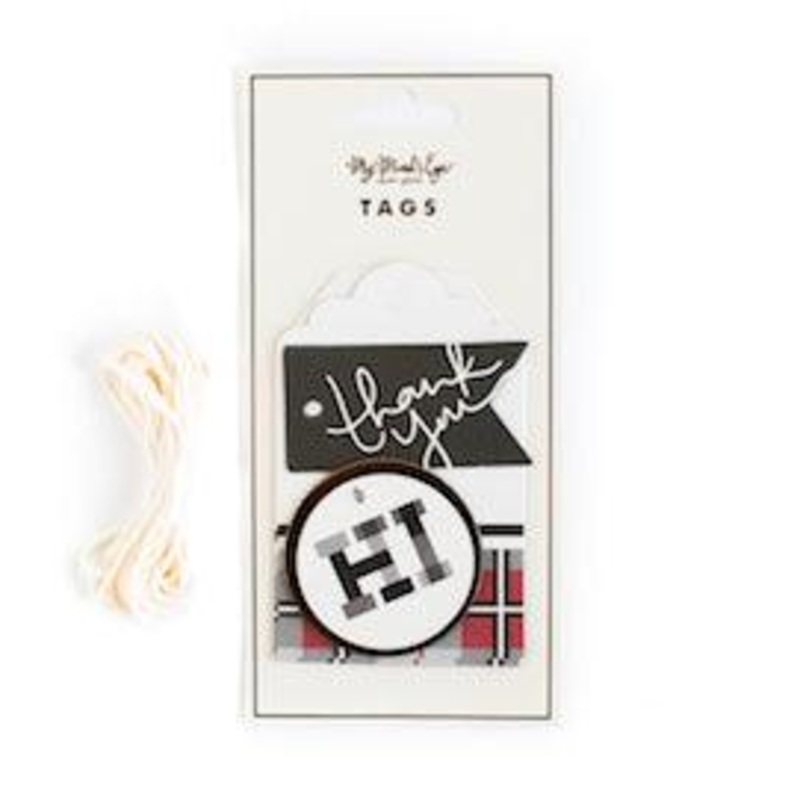 Plaid Mix Gift Tags