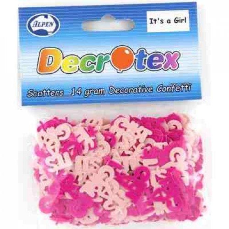 Scatter Pink It's A Girl