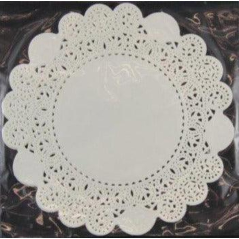 Small White Paper Doyley - 166mm